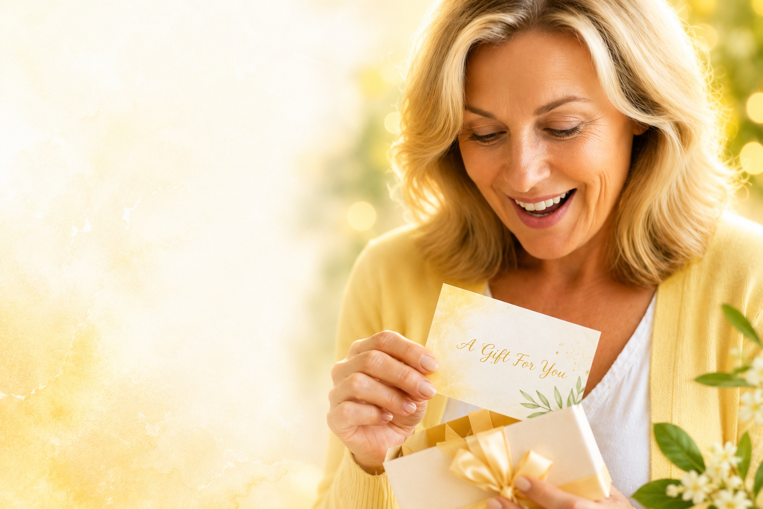 gift certificate<br />
